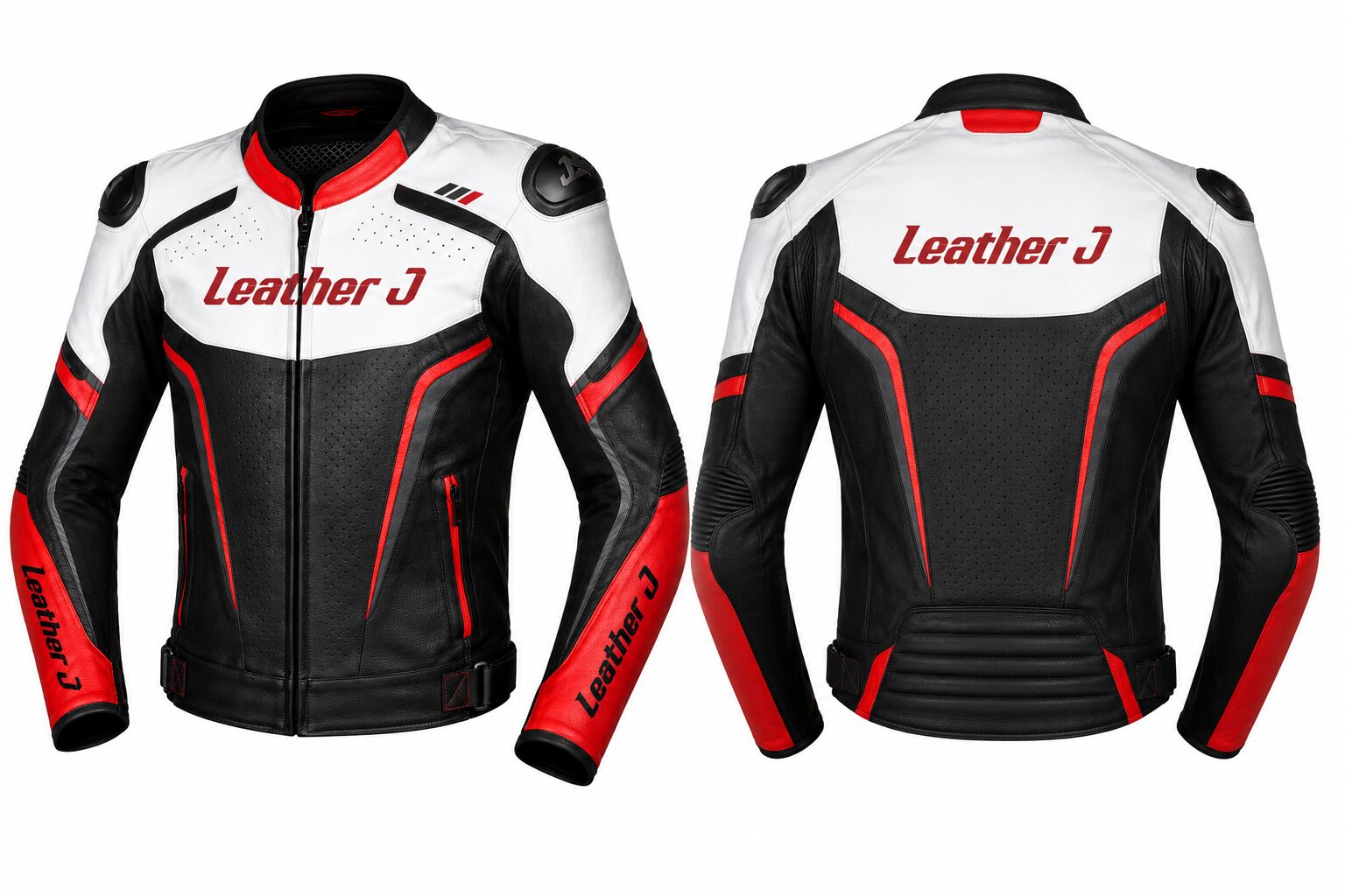 Leather J Racing Leather Jacket