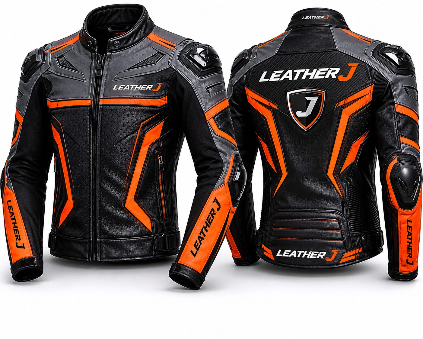 Leather J Apex Racing Leather Jacket J