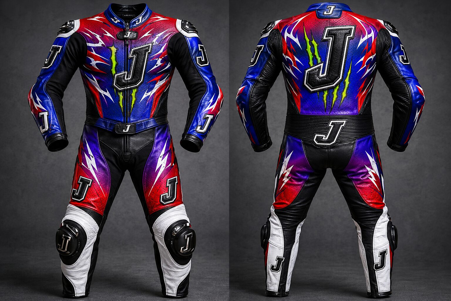 Leather J Pro Racing Suit