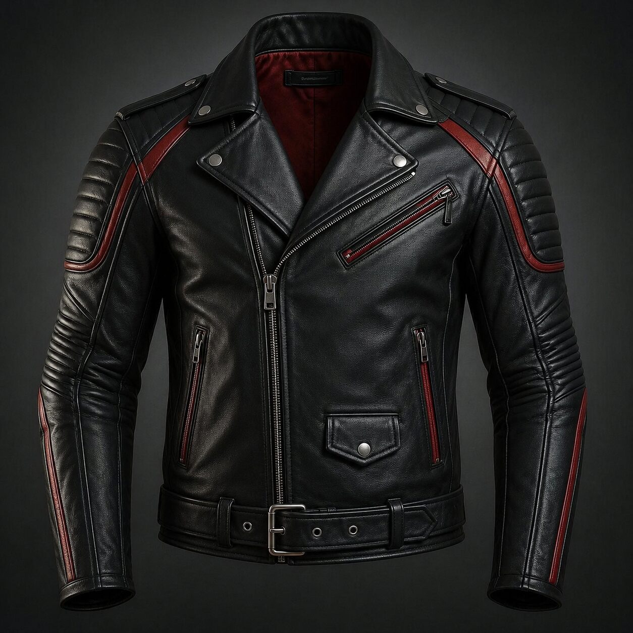 ShadowStrike Leather Jacket