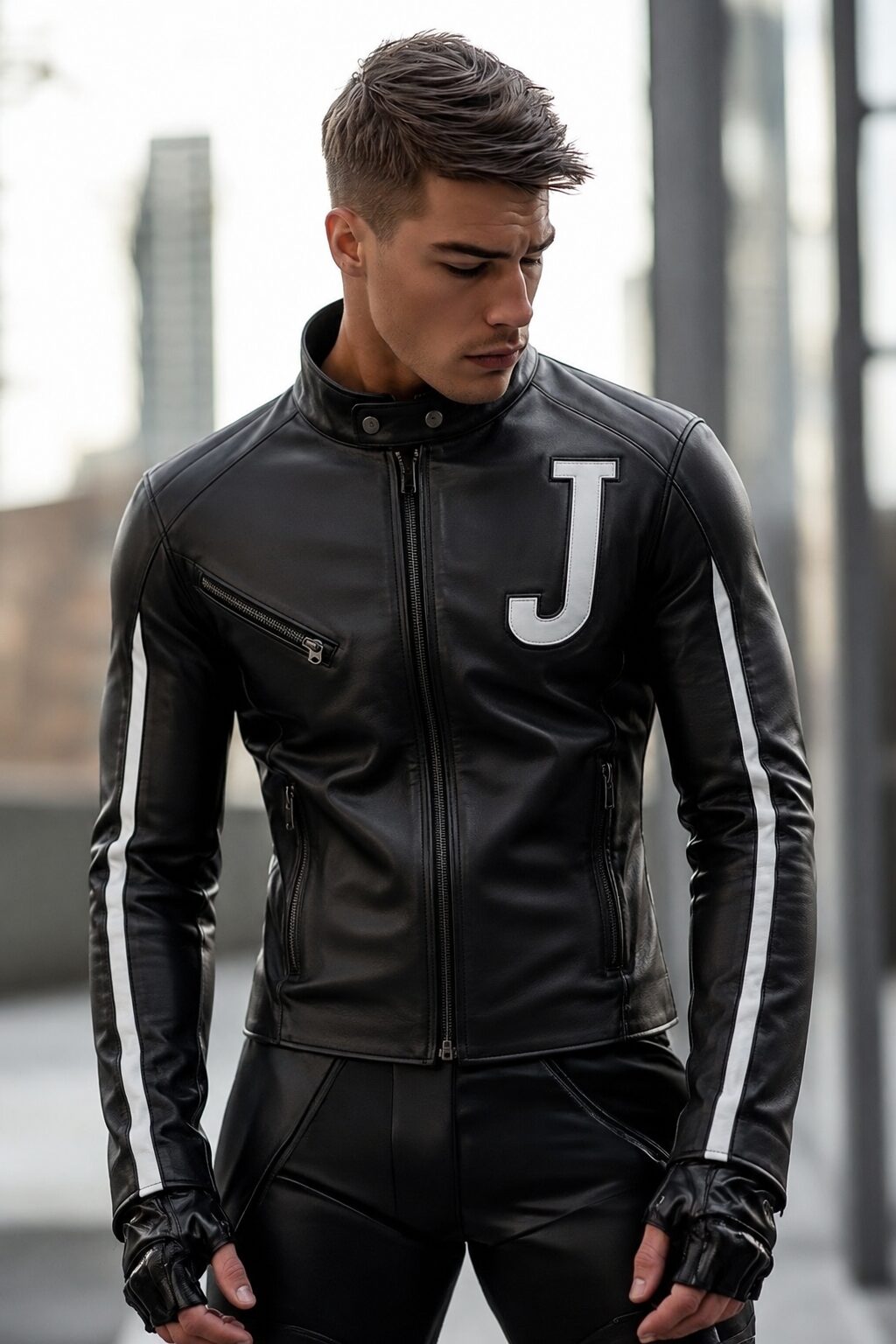 Urban Edge Leather Jacket